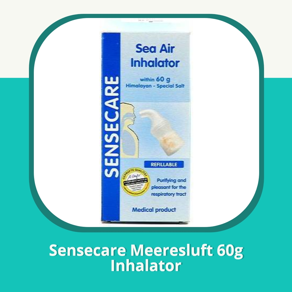 Recension af Sensecare Meeresluft 60g Inhalator