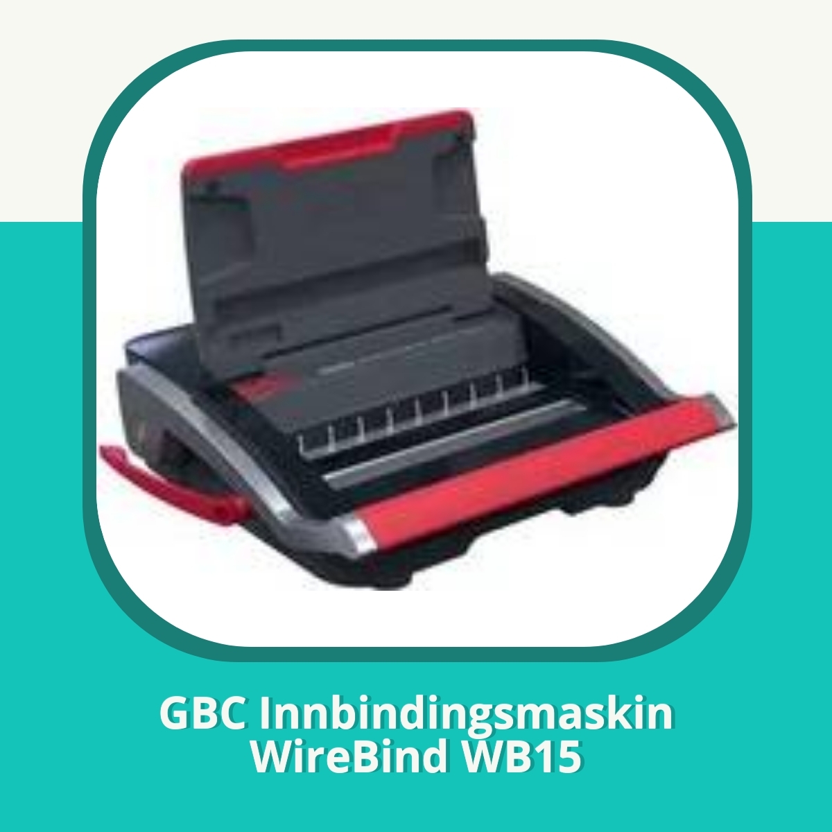Anmeldelse af GBC Innbindingsmaskin WireBind WB15
