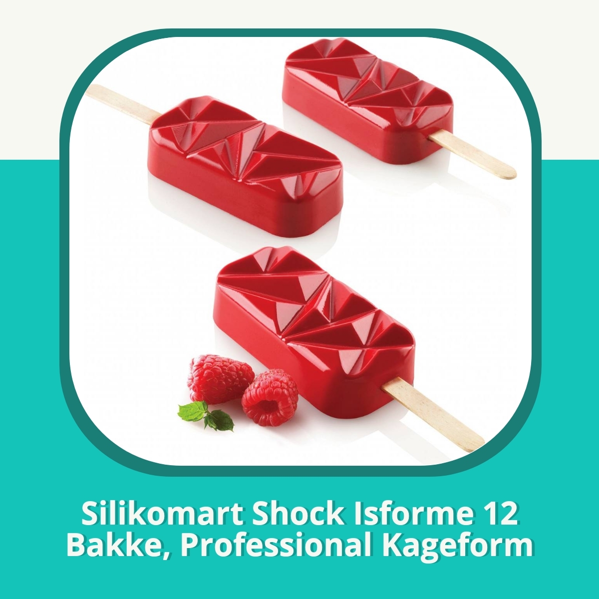 Recension af Silikomart Shock Isforme 12 Bakke, Professional Kageform