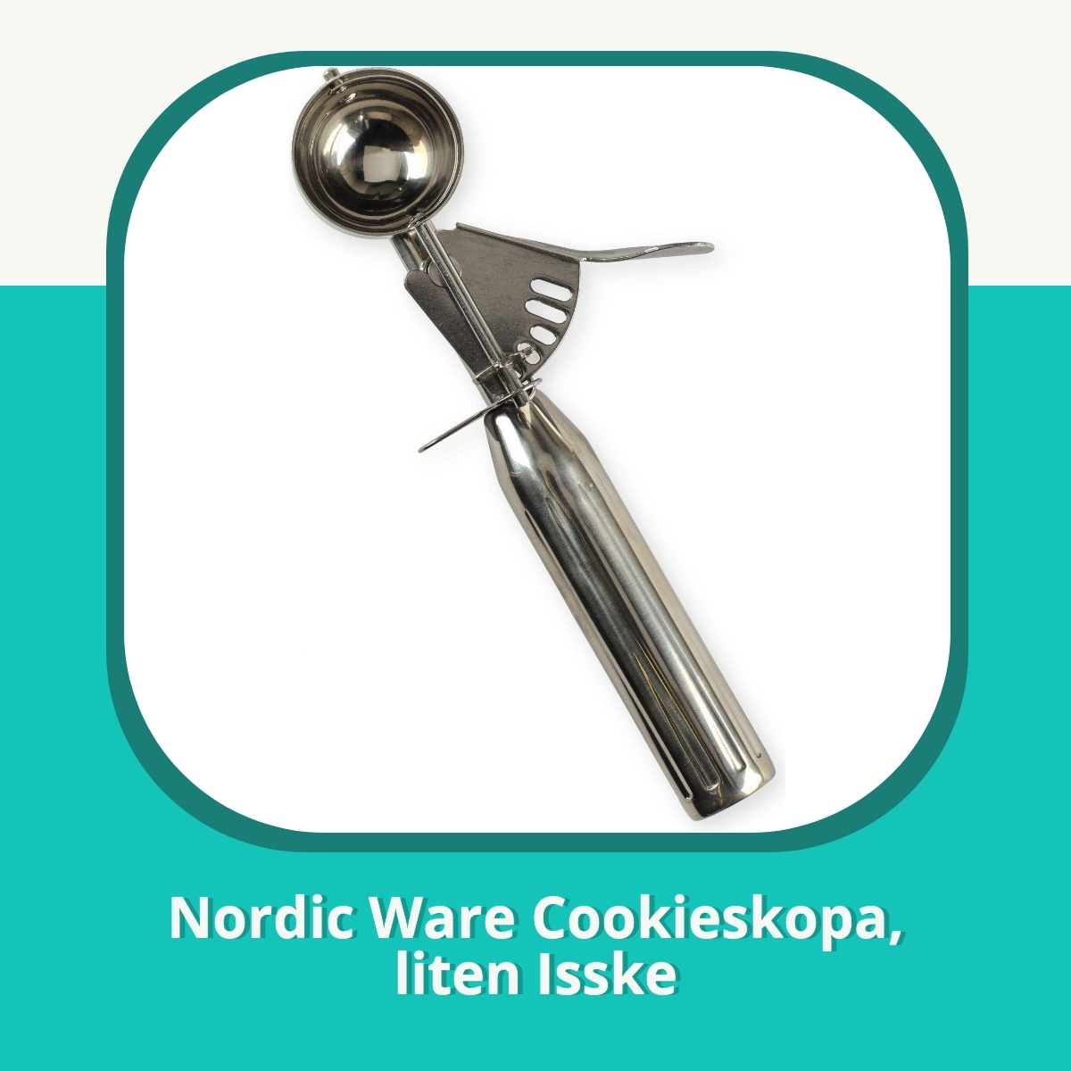 Anmeldelse af Nordic Ware Cookieskopa, liten Isske
