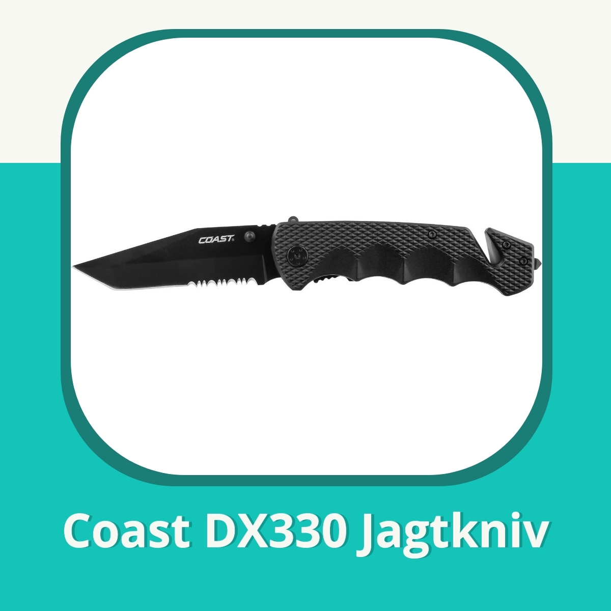 Anmeldelse af Coast DX330 Jagtkniv