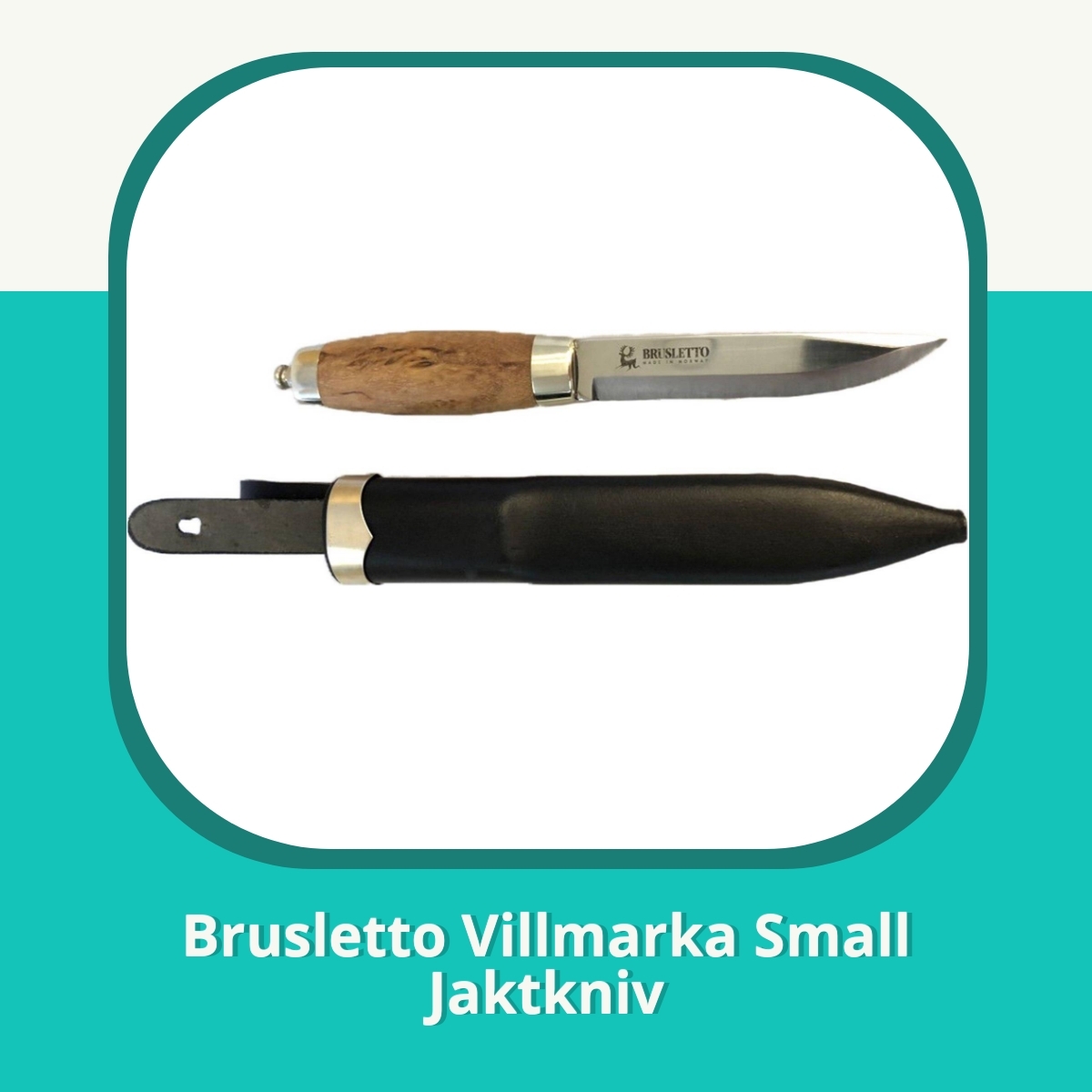 Anmeldelse Brusletto Villmarka Small Jaktkniv