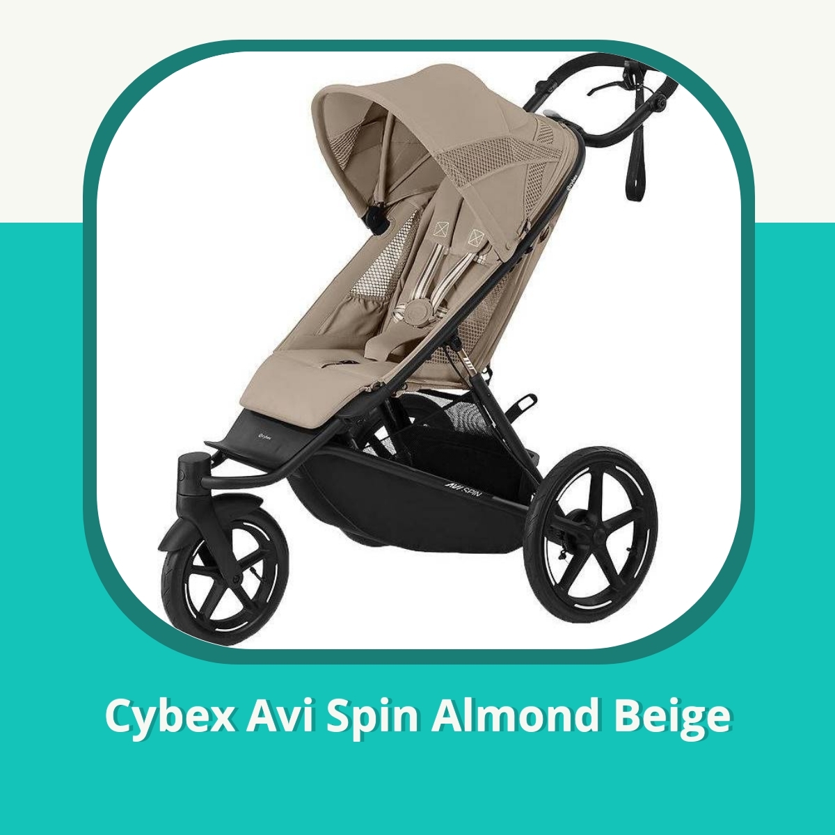 Anmeldelse af Cybex Avi Spin Almond Beige