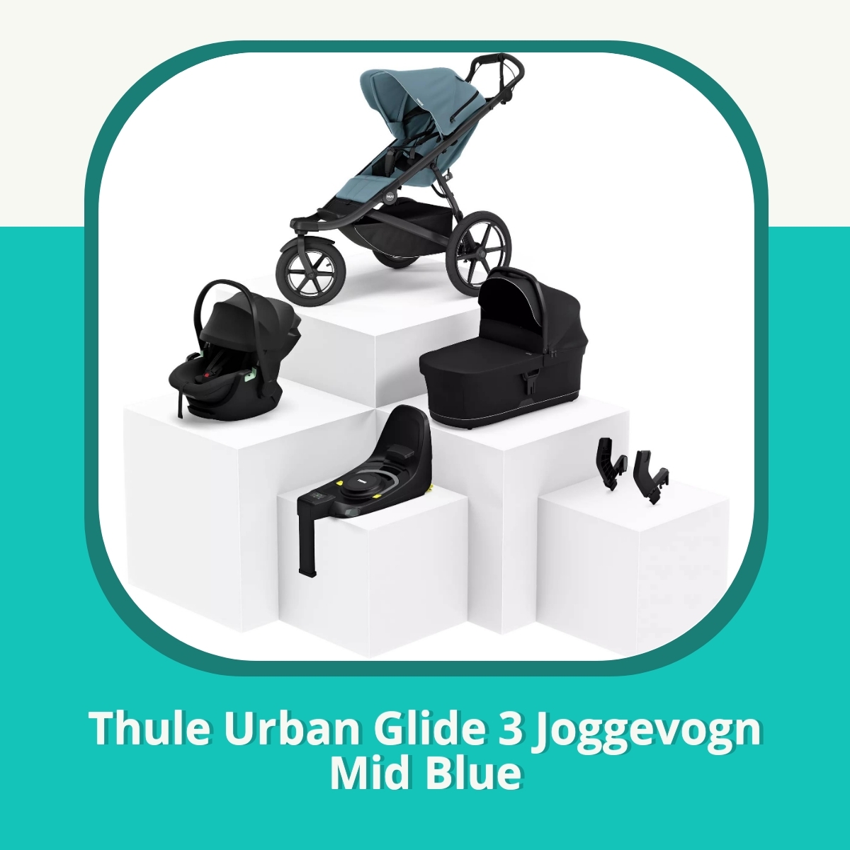 Anmeldelse af Thule Urban Glide 3 Joggevogn Mid Blue