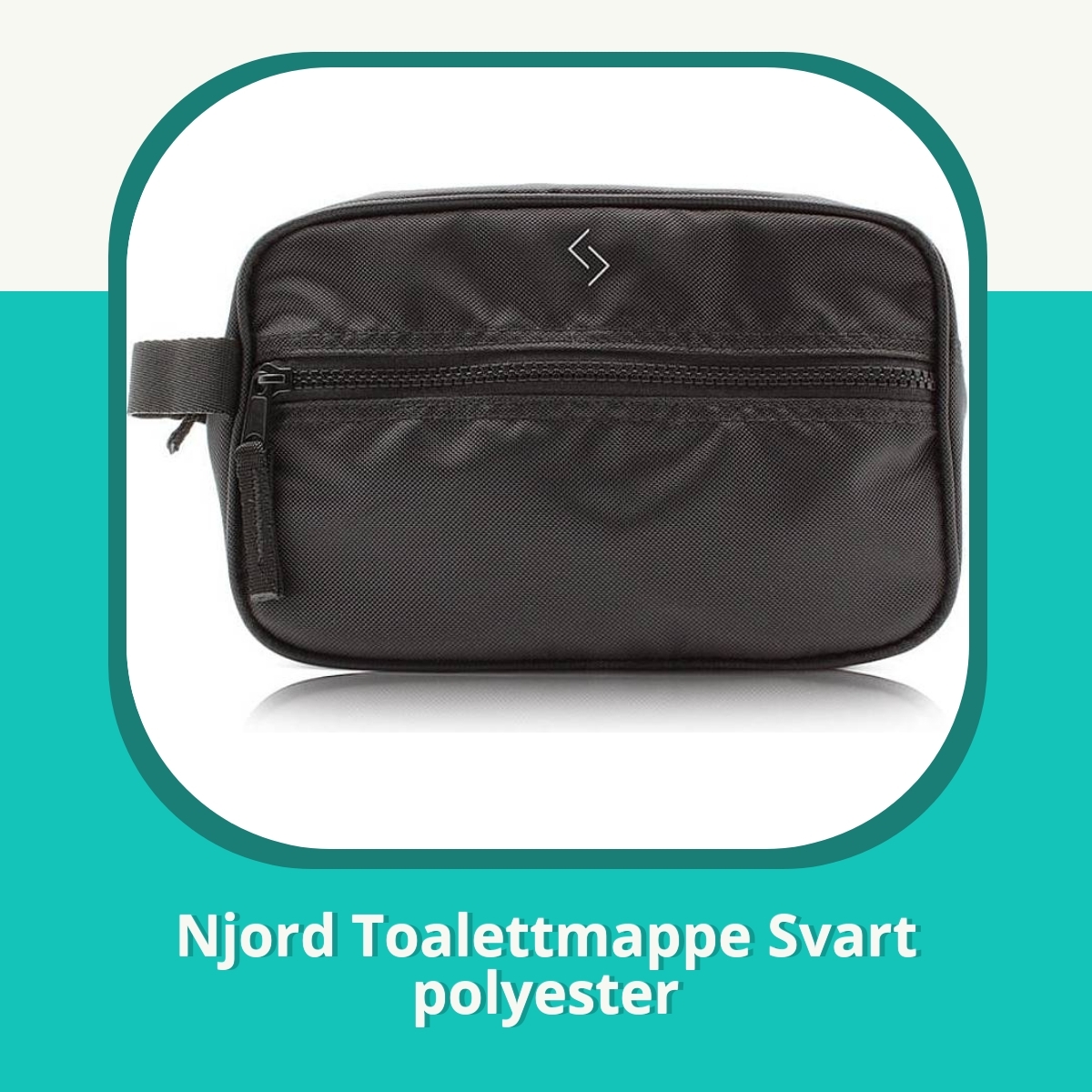 Anmeldelse af Njord Toalettmappe Svart polyester