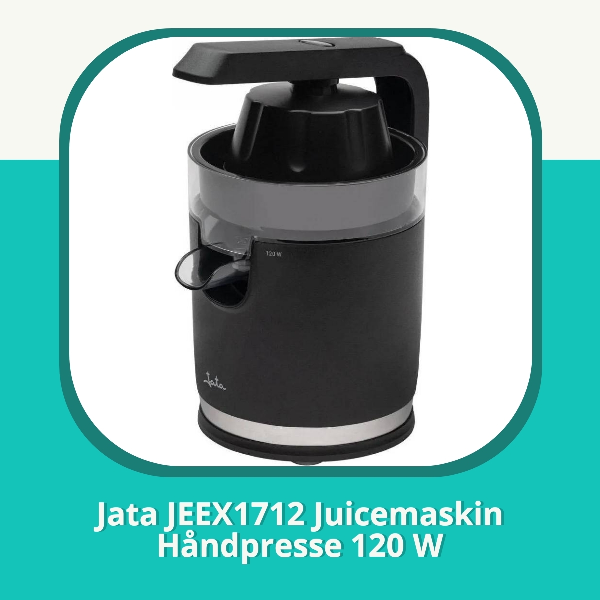 Anmeldelse Jata JEEX1712 Juicemaskin Håndpresse 120 W