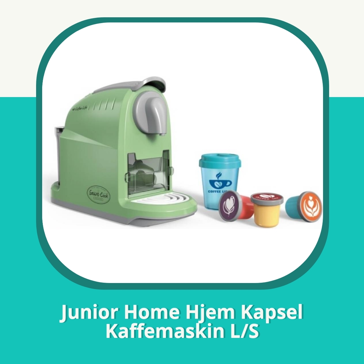 Anmeldelse af Junior Home Hjem Kapsel Kaffemaskin L/S
