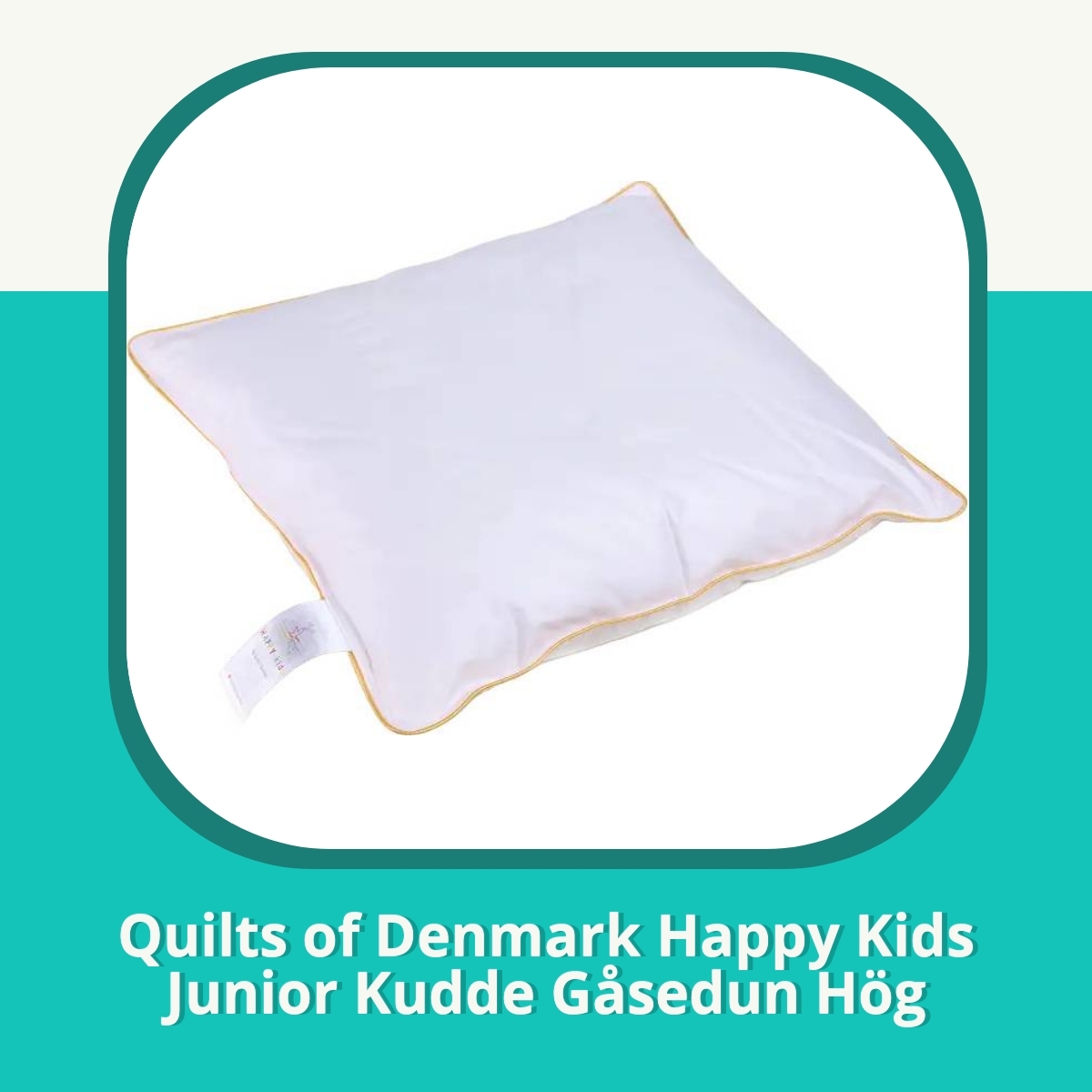 Recension af Quilts of Denmark Happy Kids Junior Kudde Gåsedun Hög