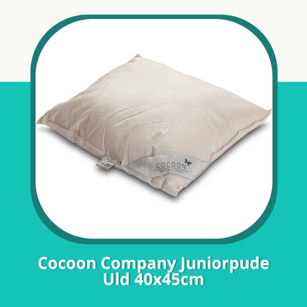 Anmeldelse af Cocoon Company Juniorpude Uld 40x45cm