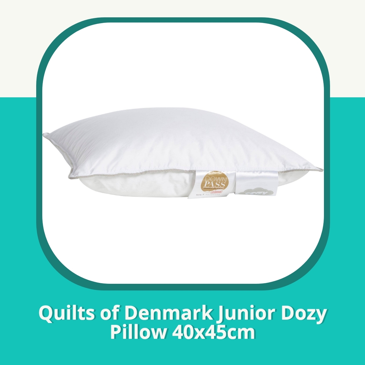 Anmeldelse af Quilts of Denmark Junior Dozy Pillow 40x45cm