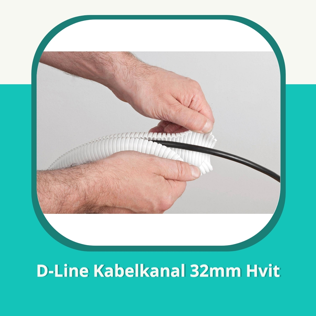 Anmeldelse af D-Line Kabelkanal 32mm Hvit