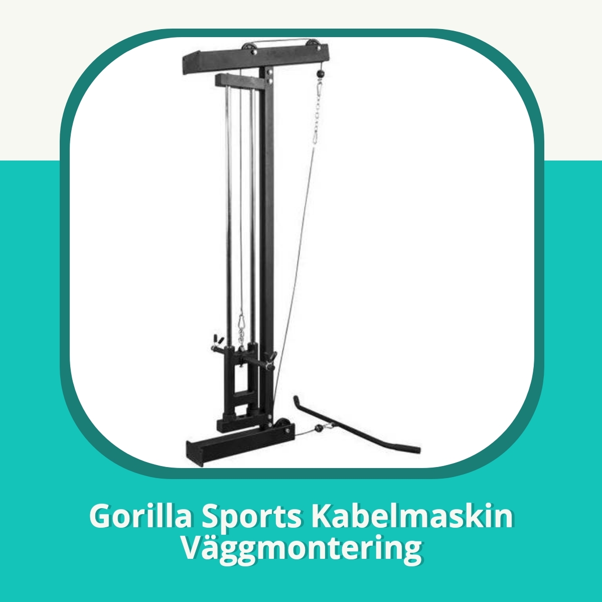 Recension af Gorilla Sports Kabelmaskin Väggmontering
