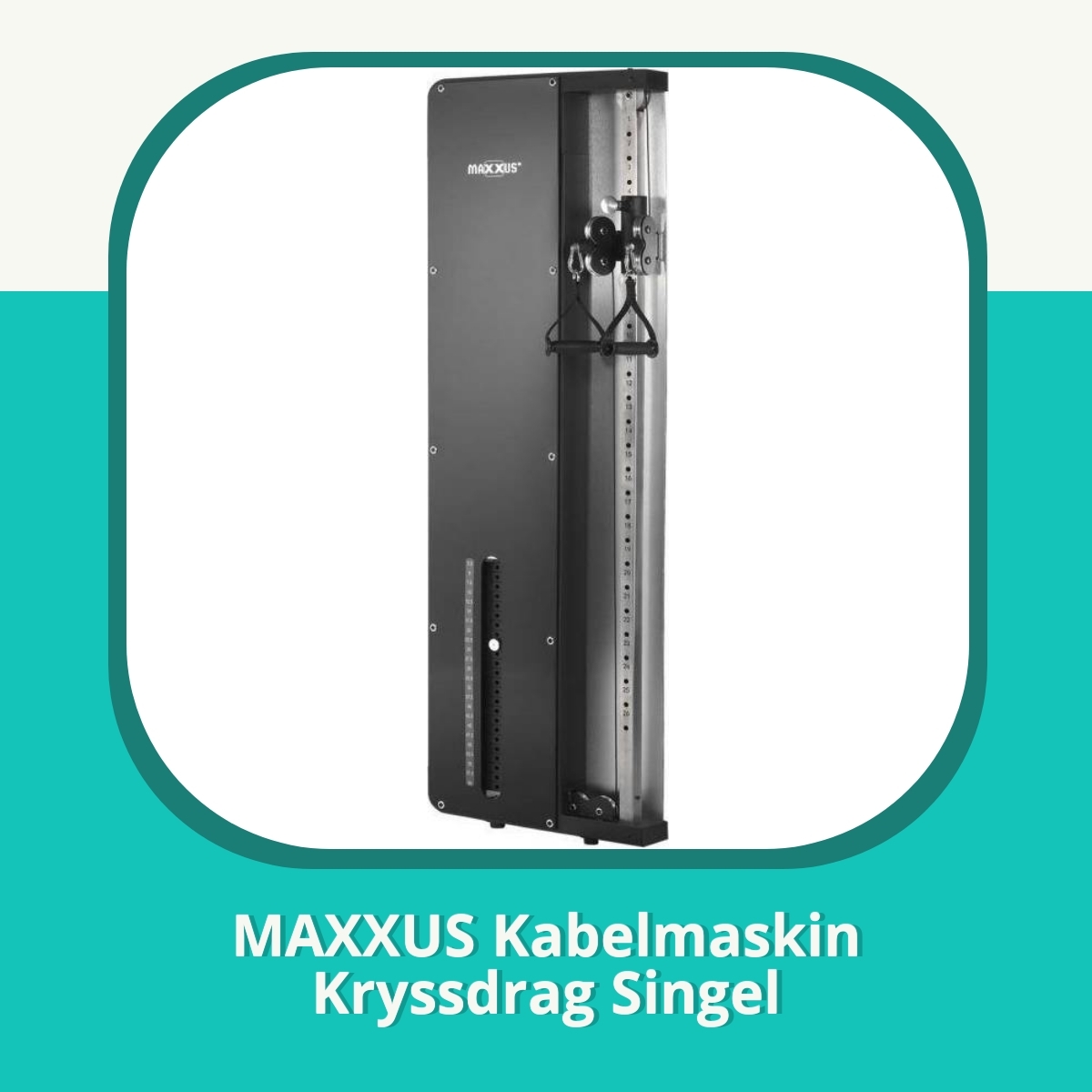 Recension af MAXXUS Kabelmaskin Kryssdrag Singel