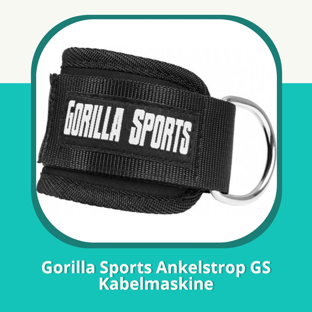 Anmeldelse af Gorilla Sports Ankelstrop GS Kabelmaskine
