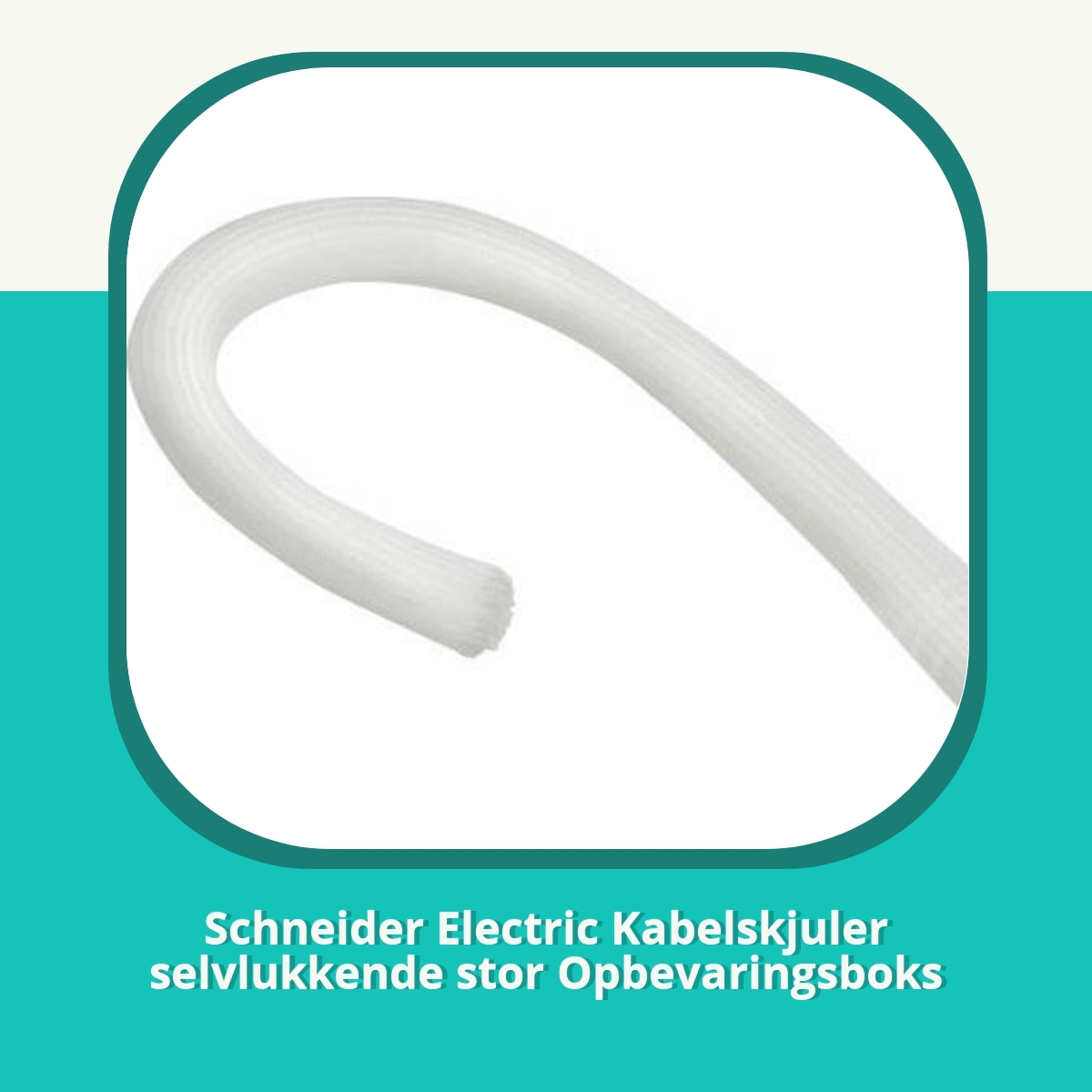 Anmeldelse af Schneider Electric Kabelskjuler selvlukkende stor Opbevaringsboks