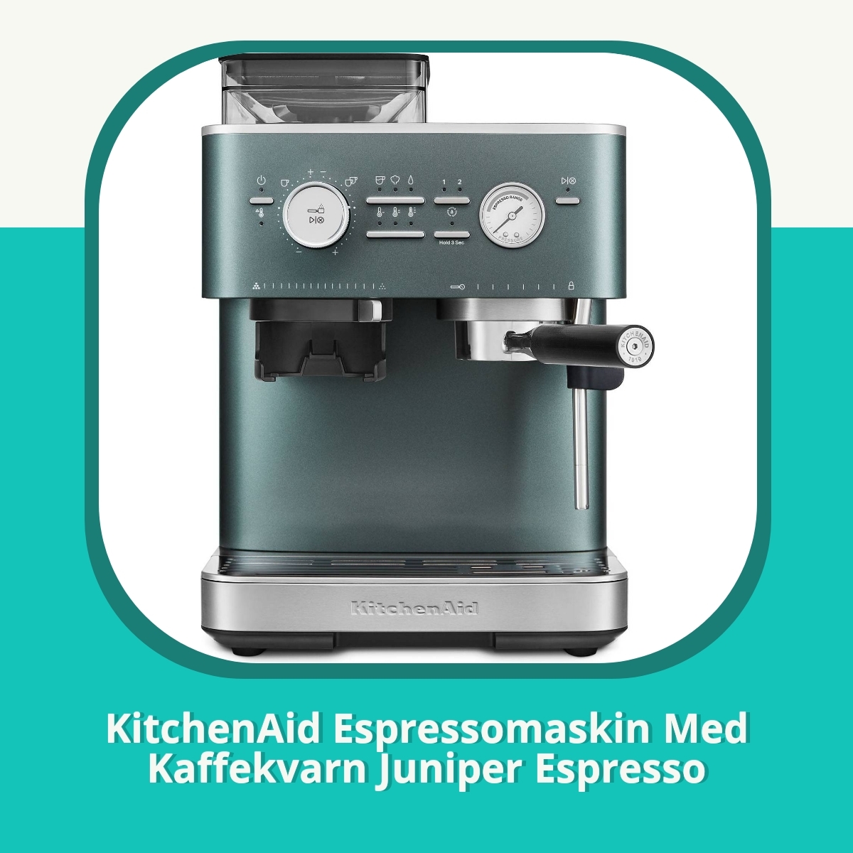 Recension af KitchenAid Espressomaskin Med Kaffekvarn Juniper Espresso
