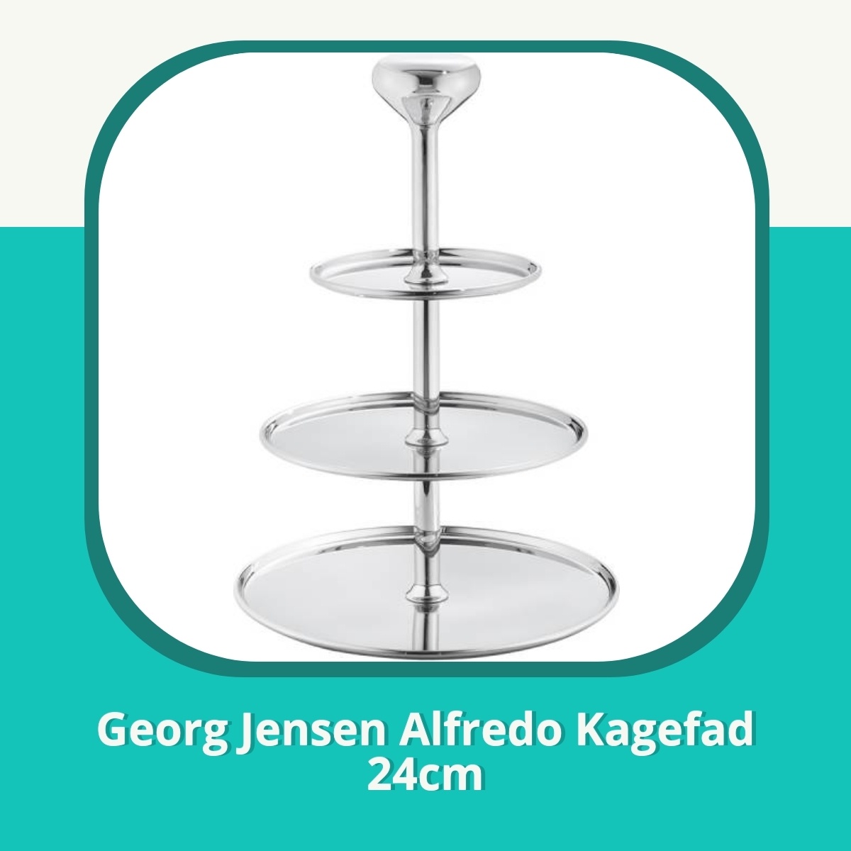 Anmeldelse af Georg Jensen Alfredo Kagefad 24cm