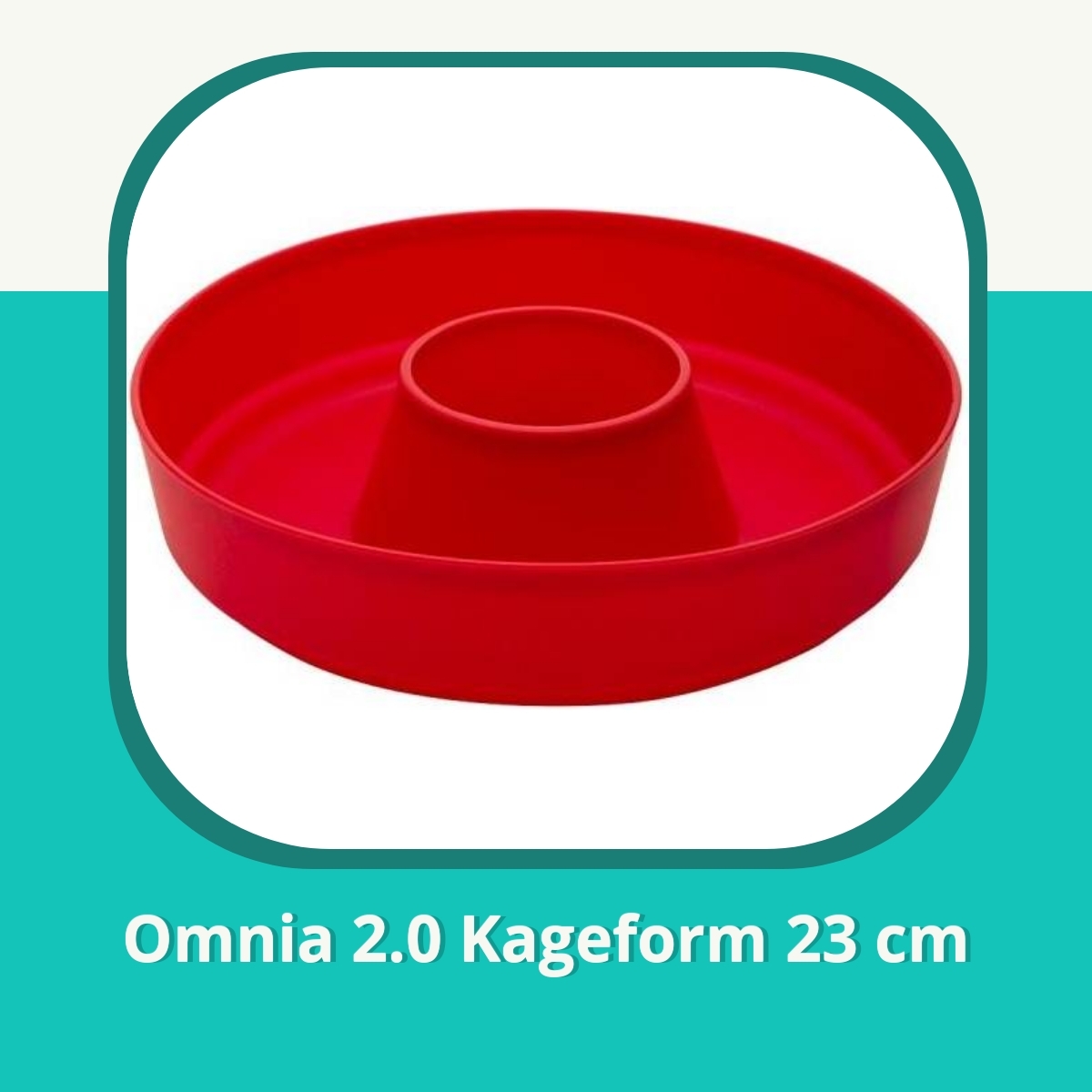 Anmeldelse af Omnia 2.0 Kageform 23 cm