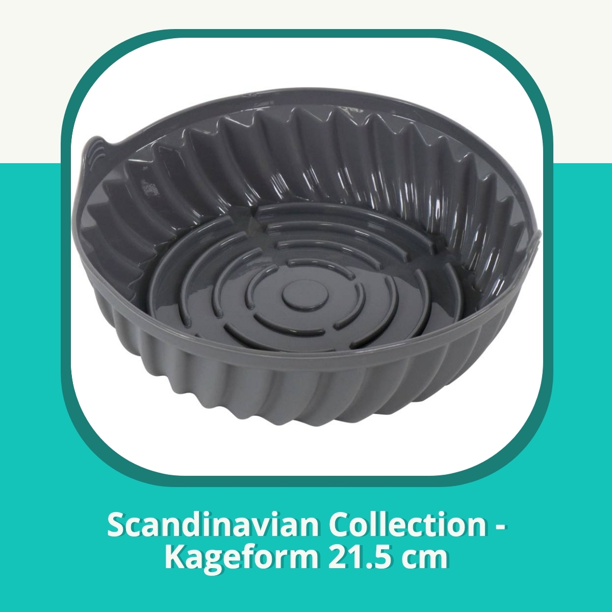 Anmeldelse af Scandinavian Collection - Kageform 21.5 cm