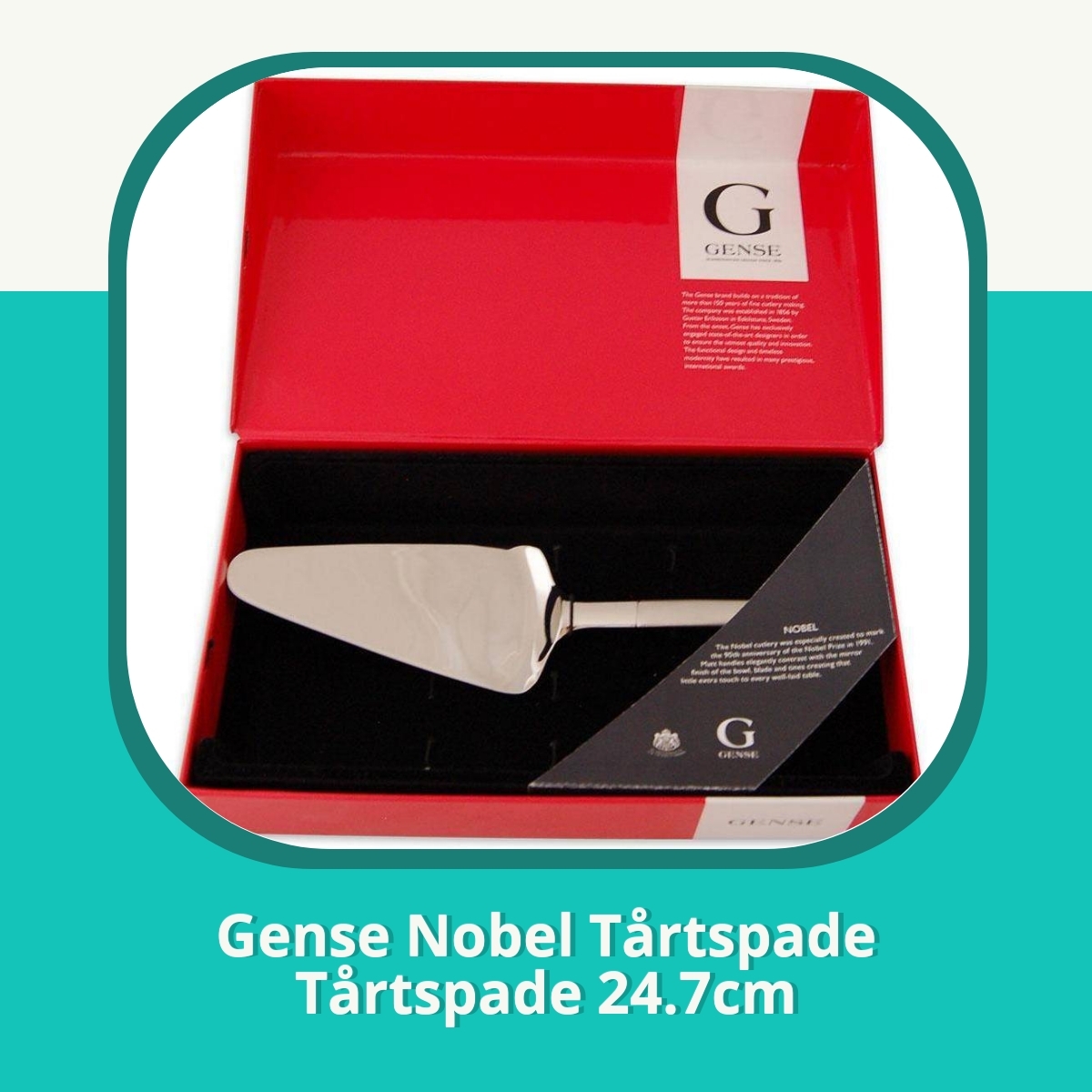 Recension af Gense Nobel Tårtspade Tårtspade 24.7cm