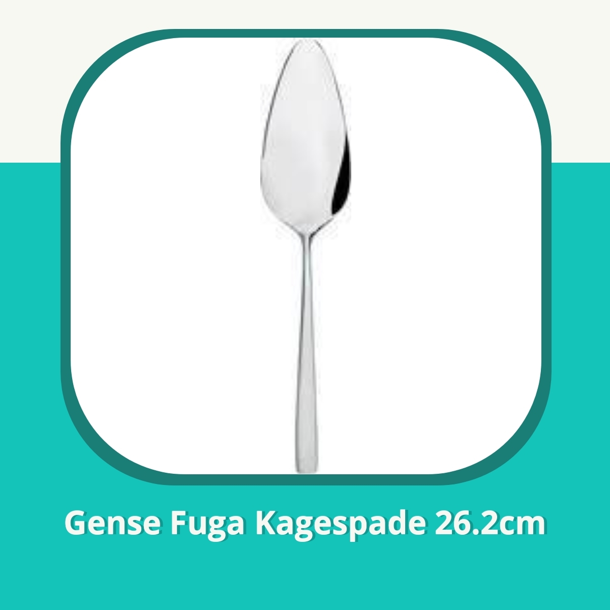 Anmeldelse af Gense Fuga Kagespade 26.2cm