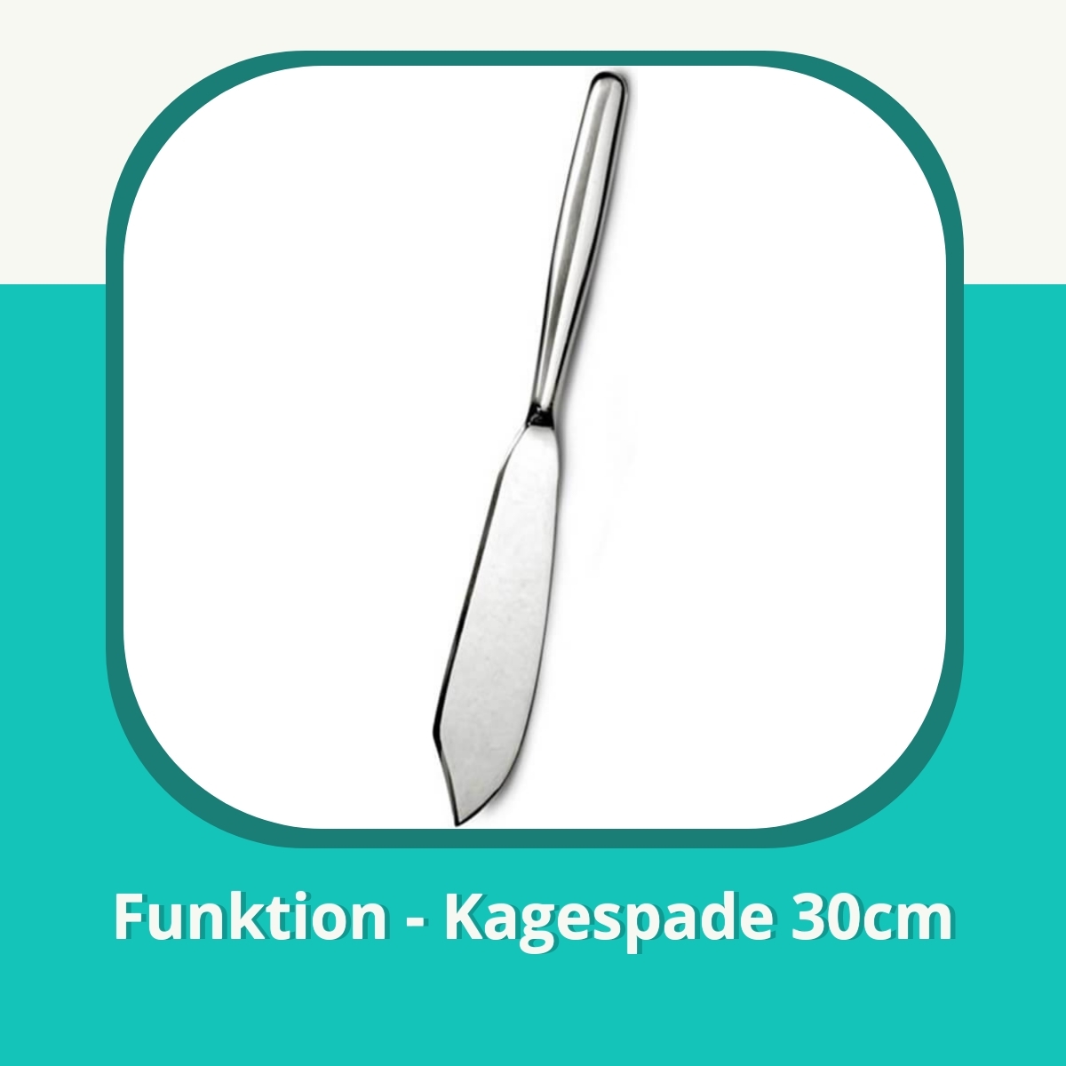 Anmeldelse af Funktion - Kagespade 30cm