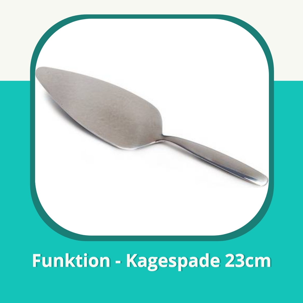 Anmeldelse af Funktion - Kagespade 23cm