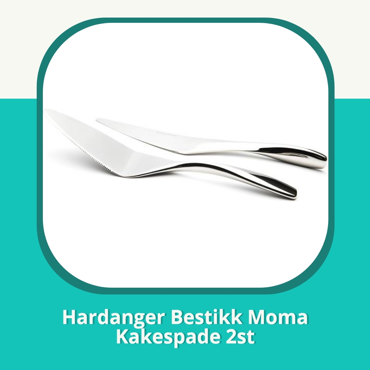 Anmeldelse af Hardanger Bestikk Moma Kakespade 2st