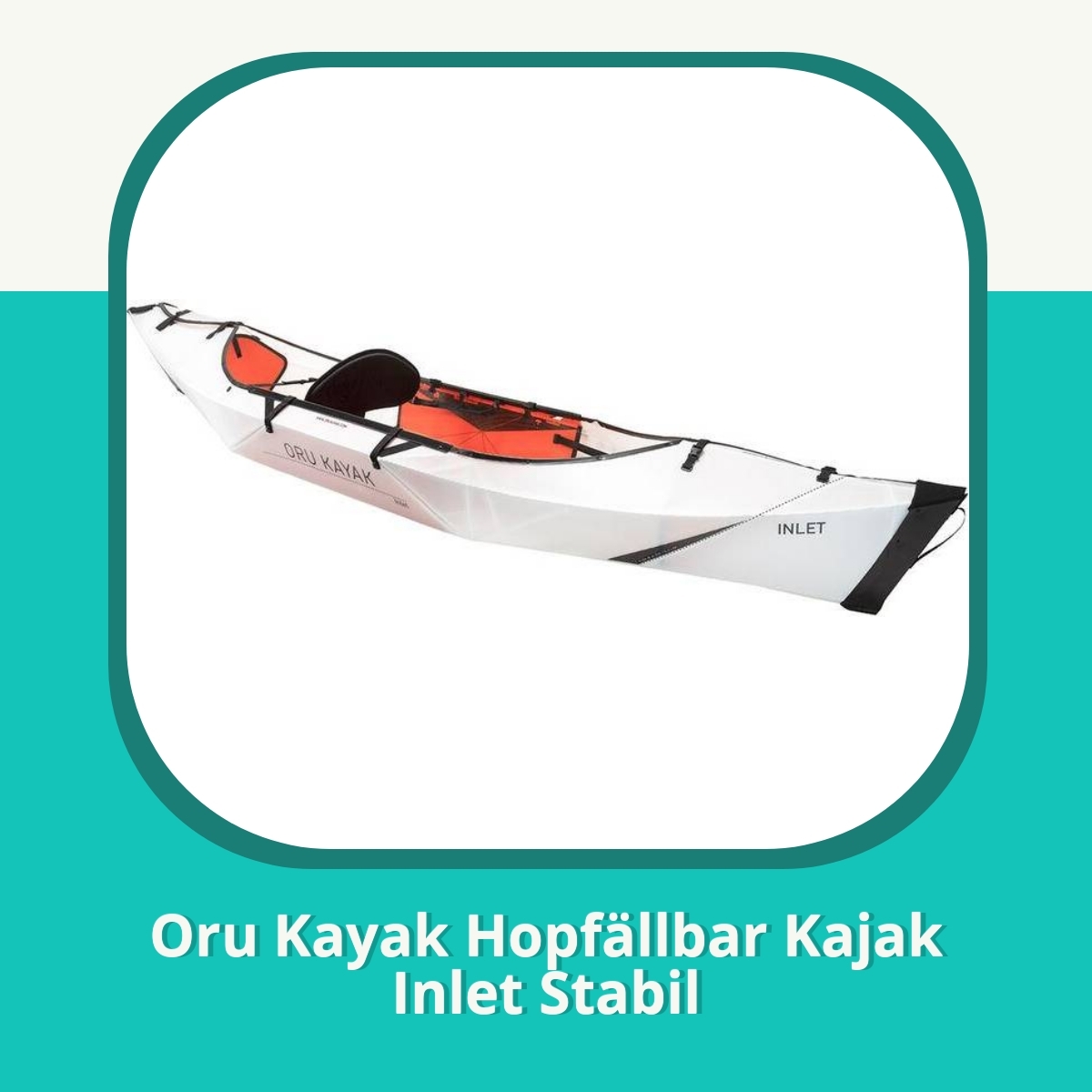 Recension af Oru Kayak Hopfällbar Kajak Inlet Stabil
