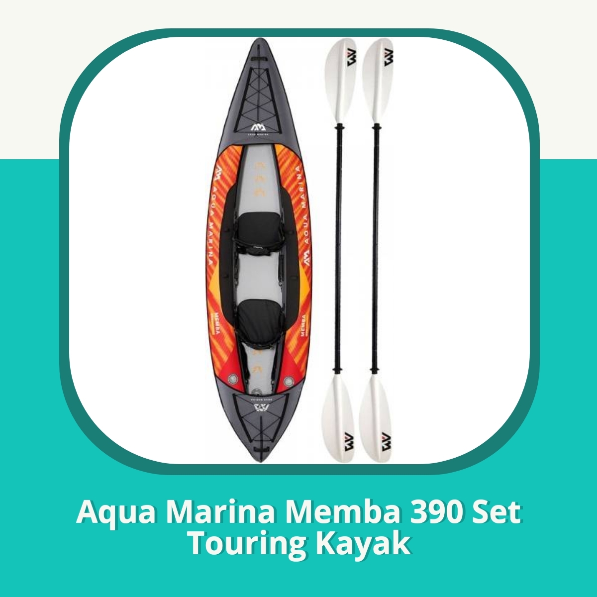 Recension af Aqua Marina Memba 390 Set Touring Kayak