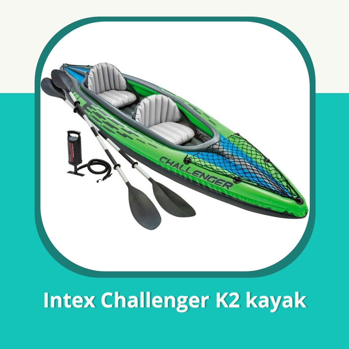 Anmeldelse Intex Challenger K2 kayak