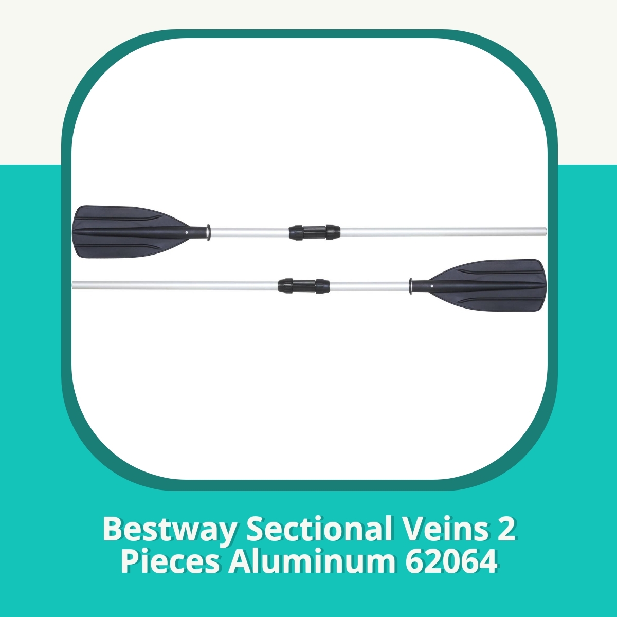 Anmeldelse af Bestway Sectional Veins 2 Pieces Aluminum 62064