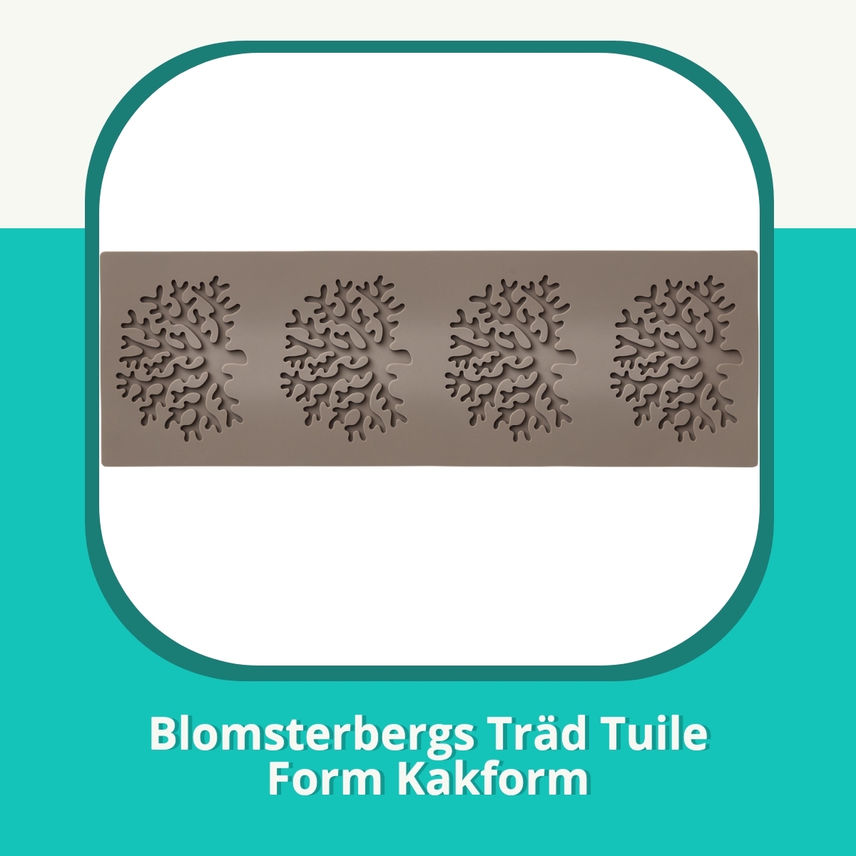 Recension af Blomsterbergs Träd Tuile Form Kakform