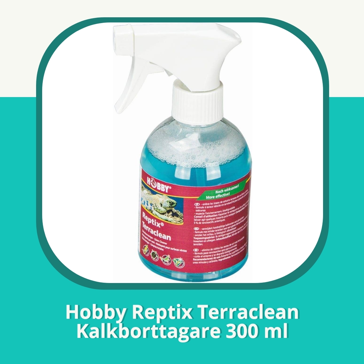Recension af Hobby Reptix Terraclean Kalkborttagare 300 ml