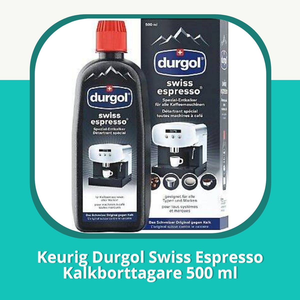 Recension Keurig Durgol Swiss Espresso Kalkborttagare 500 ml