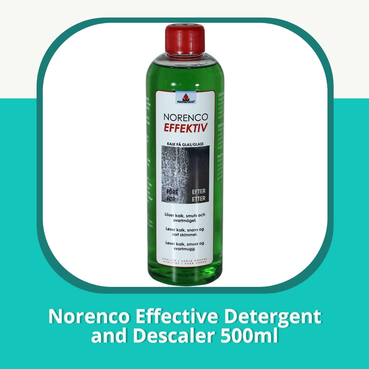 Anmeldelse af Norenco Effective Detergent and Descaler 500ml