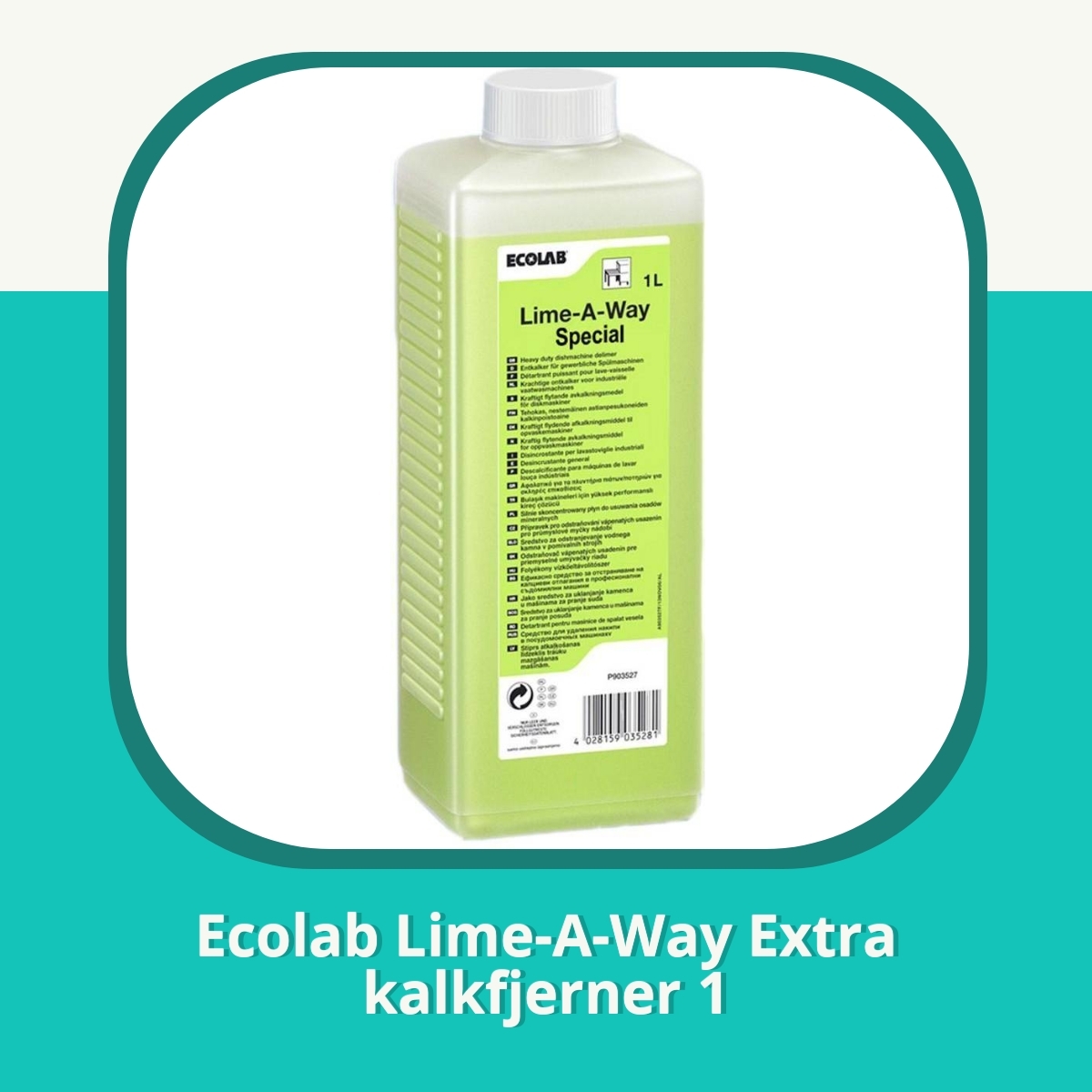 Anmeldelse af Ecolab Lime-A-Way Extra kalkfjerner 1