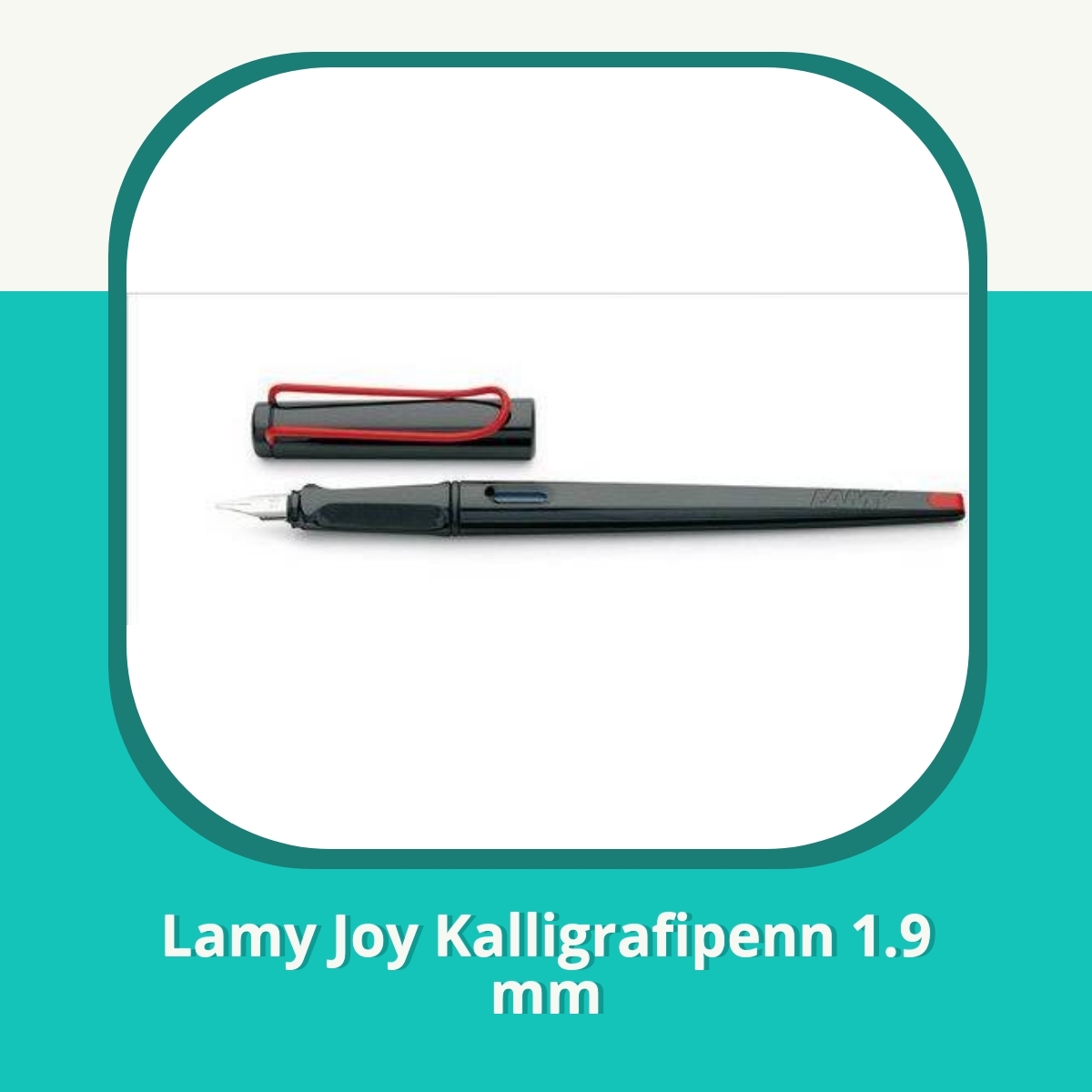 Anmeldelse af Lamy Joy Kalligrafipenn 1.9 mm