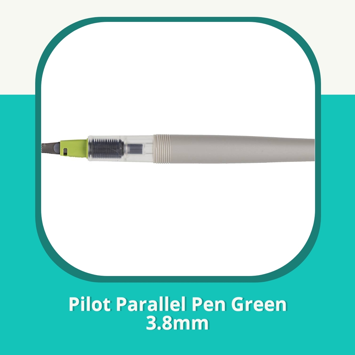 Recension af Pilot Parallel Pen Green 3.8mm