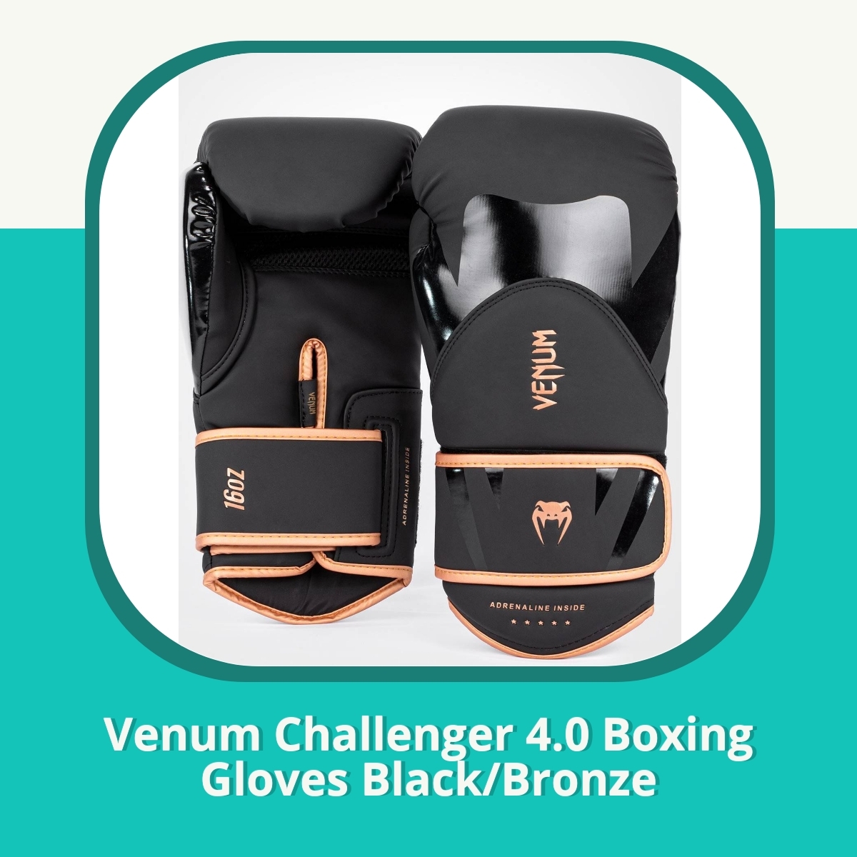 Anmeldelse af Venum Challenger 4.0 Boxing Gloves Black/Bronze