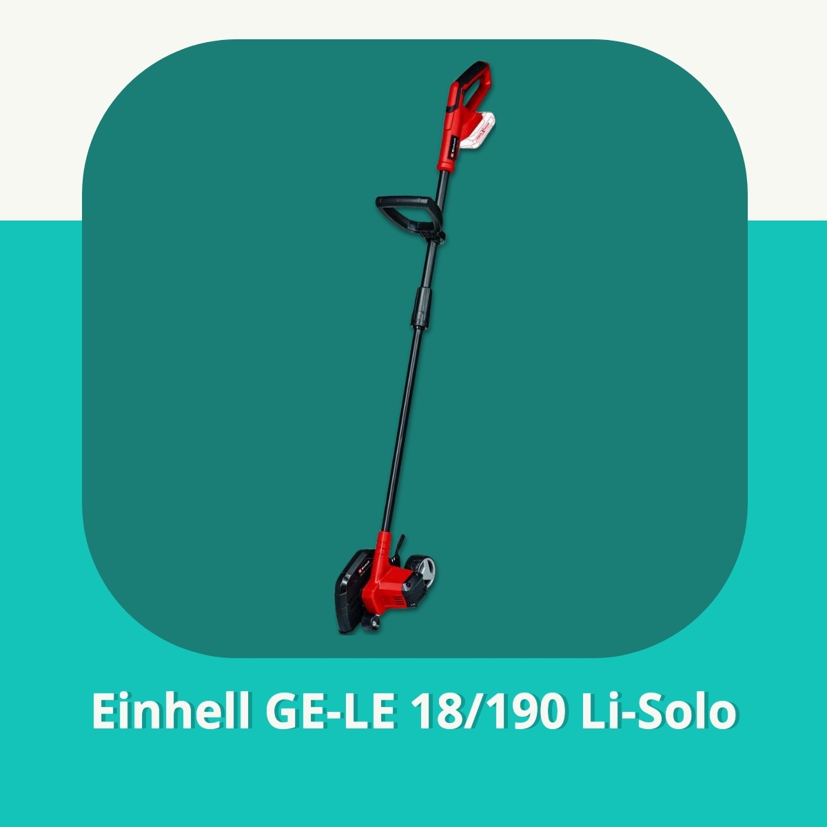 Anmeldelse af Einhell GE-LE 18/190 Li-Solo