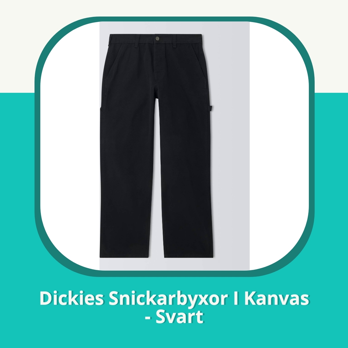 Recension af Dickies Snickarbyxor I Kanvas - Svart