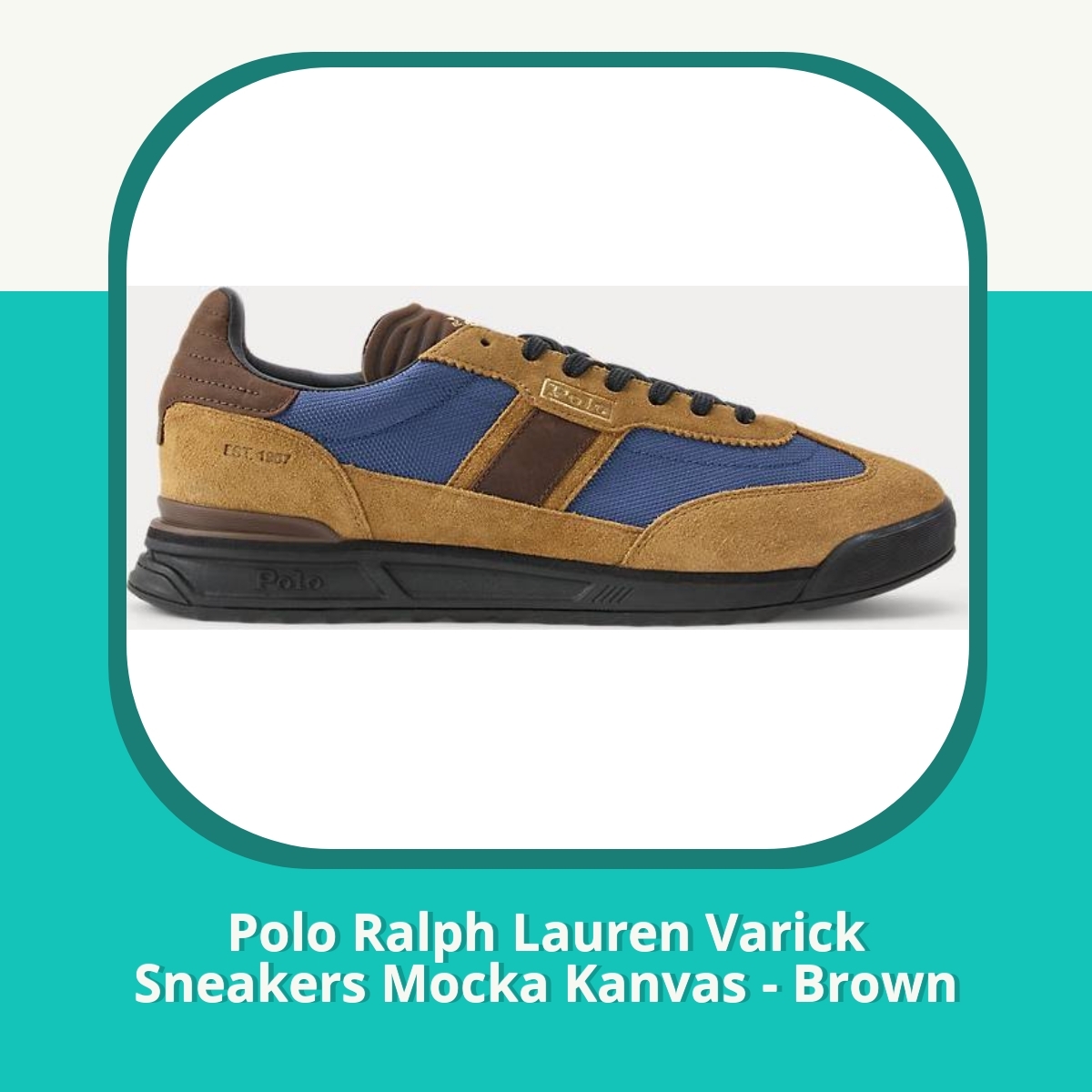 Recension af Polo Ralph Lauren Varick Sneakers Mocka Kanvas - Brown