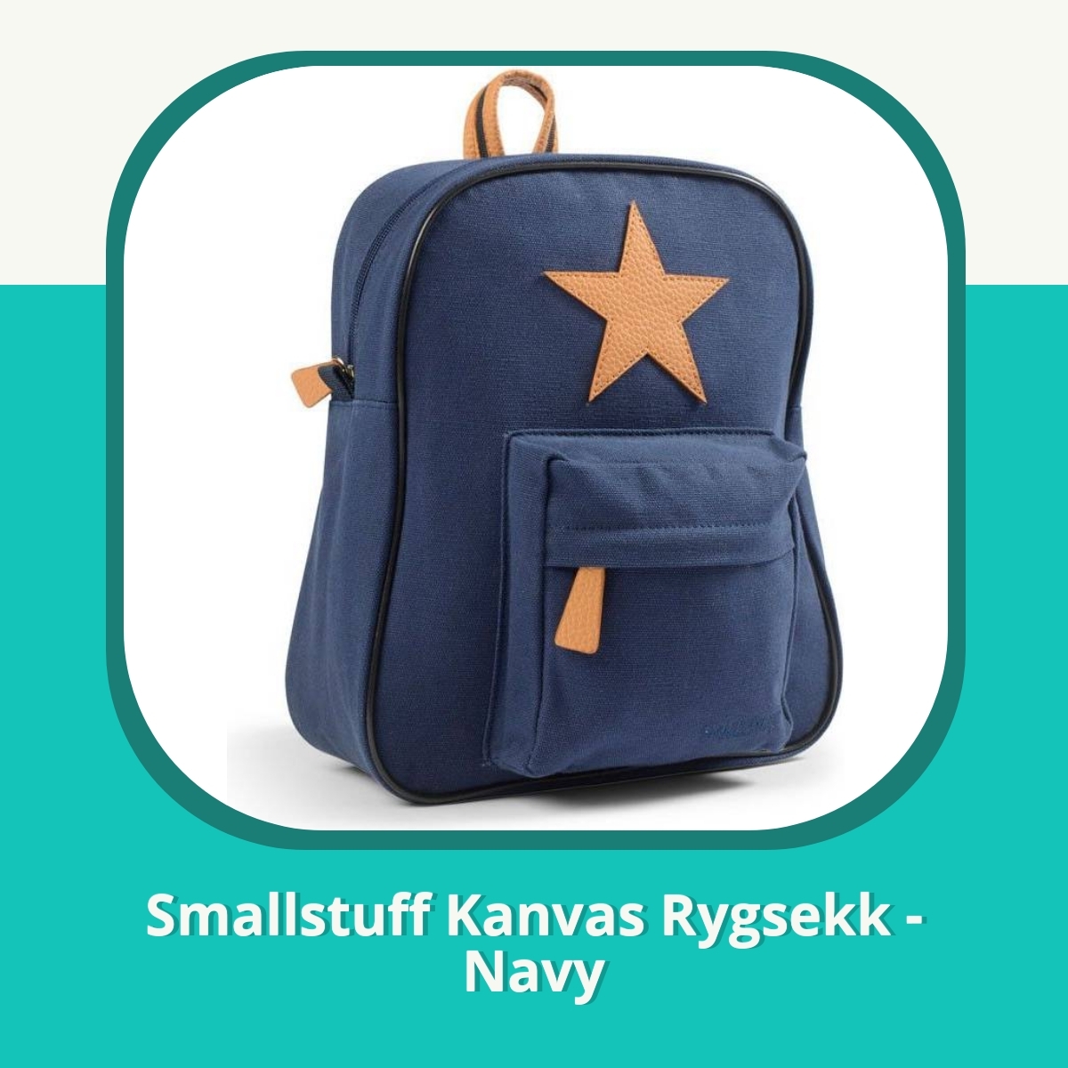 Anmeldelse af Smallstuff Kanvas Rygsekk - Navy