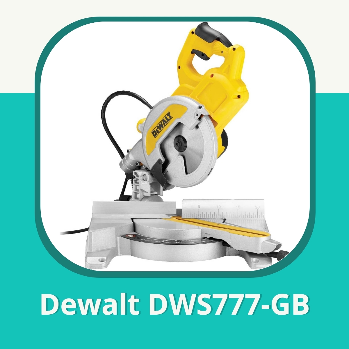 Anmeldelse af Dewalt DWS777-GB