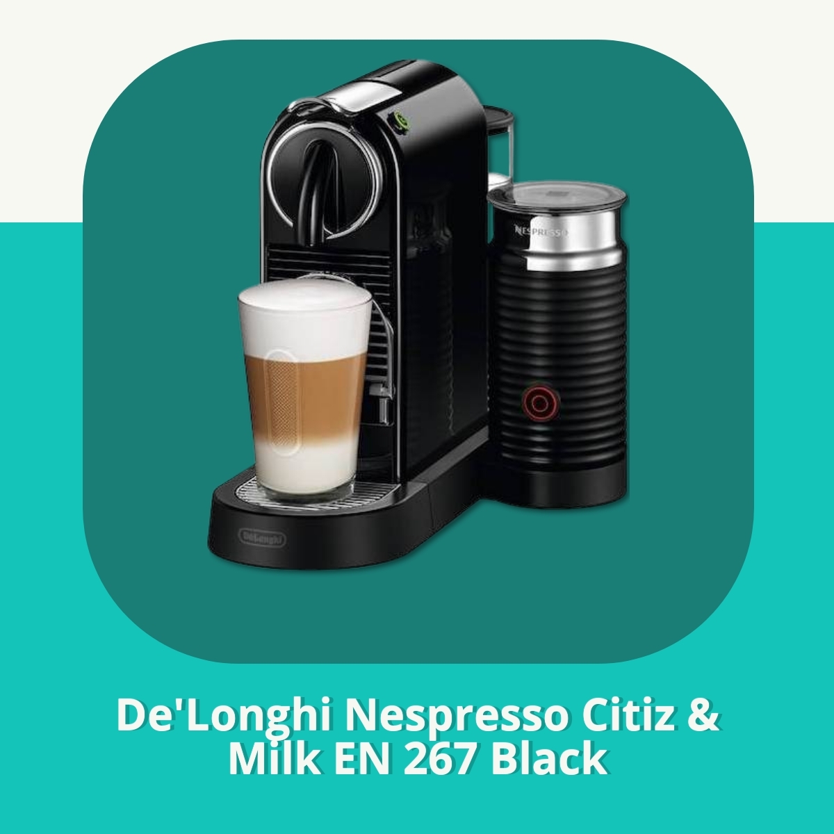 Anmeldelse af De'Longhi Nespresso Citiz & Milk EN 267 Black