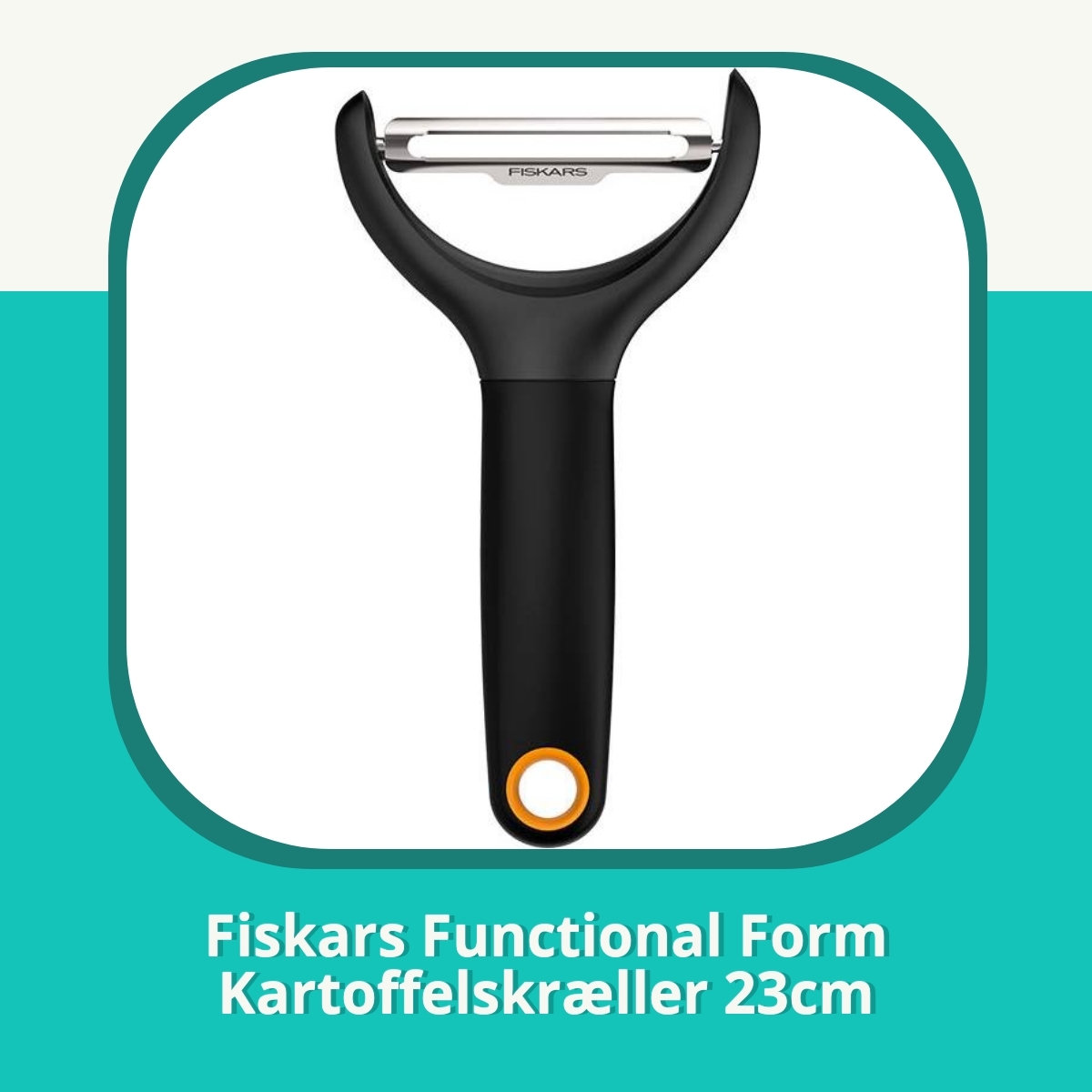 Anmeldelse af Fiskars Functional Form Kartoffelskræller 23cm