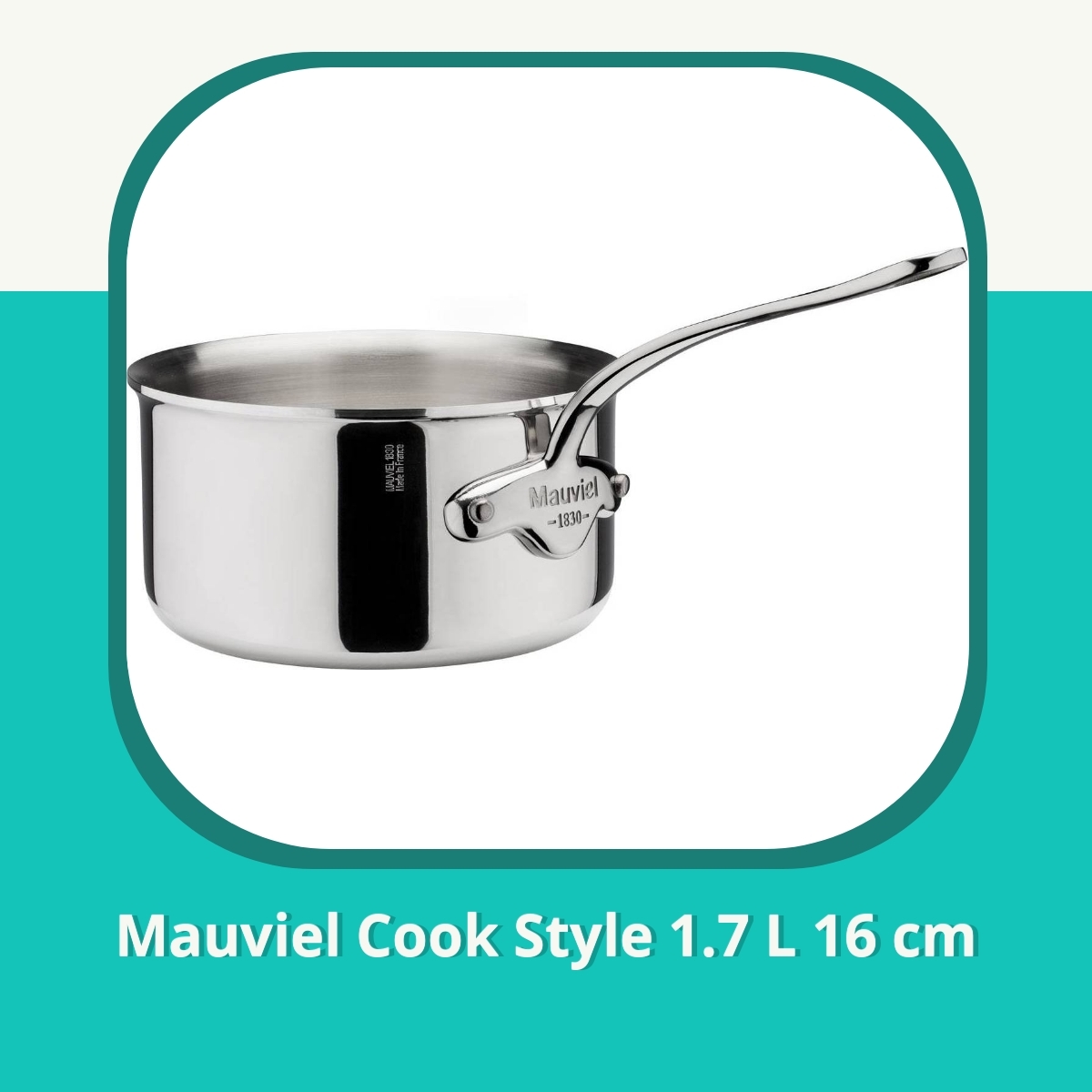 Recension af Mauviel Cook Style 1.7 L 16 cm