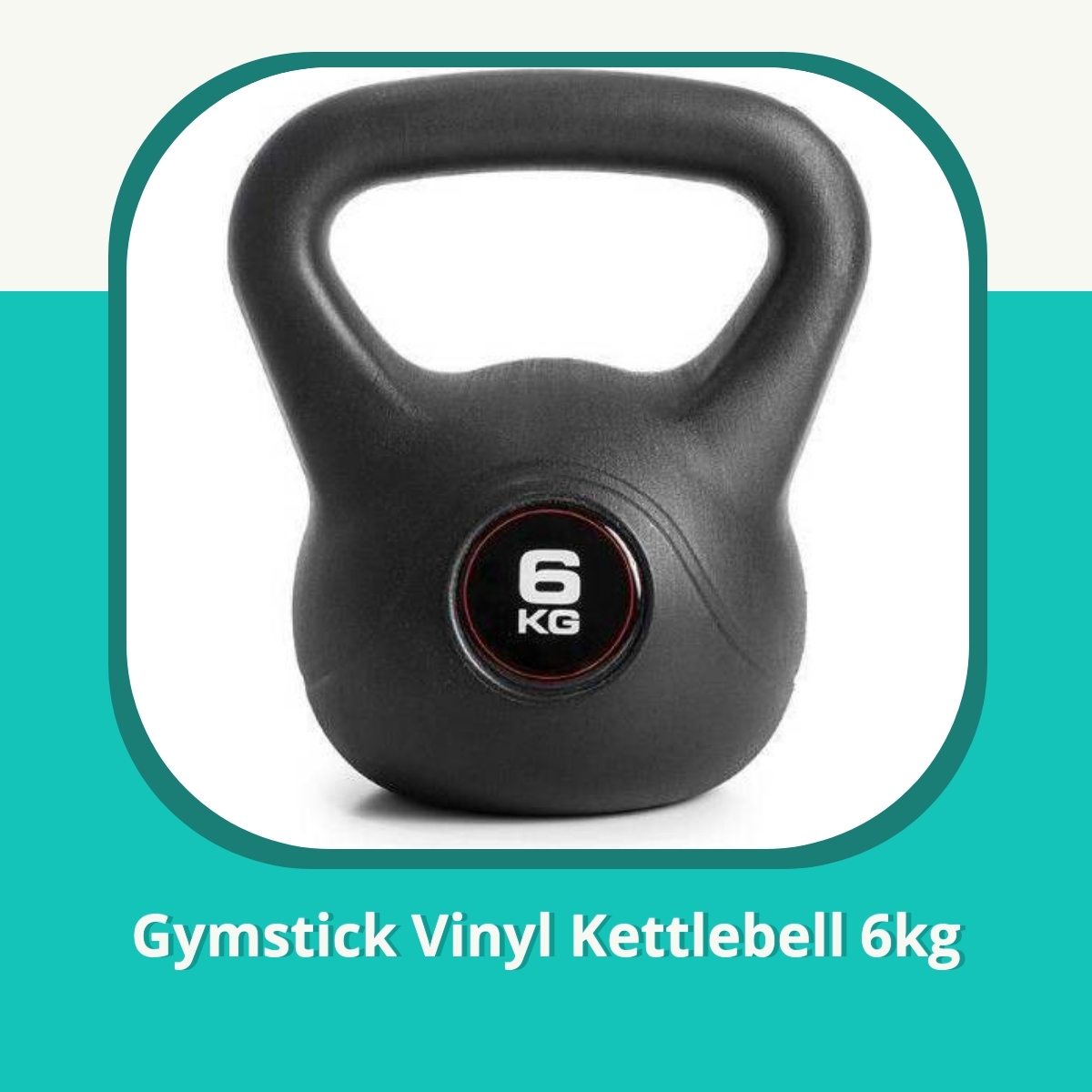 Anmeldelse af Gymstick Vinyl Kettlebell 6kg