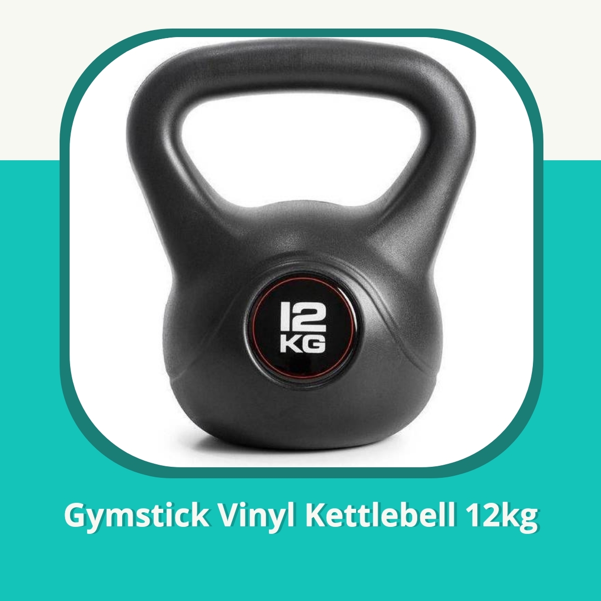Anmeldelse af Gymstick Vinyl Kettlebell 12kg